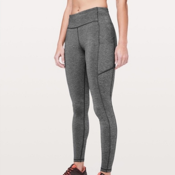 lululemon athletica Pants - Lululemon speed up tight grey leggings